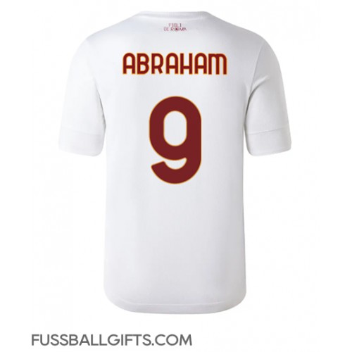 AS Roma Tammy Abraham #9 Fußballbekleidung Auswärtstrikot 2022-23 Kurzarm